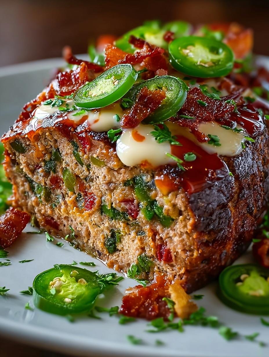 Spicy Jalapeno Popper Meatloaf: 6 Irresistible Ways - Spicy Jalapeno Popper Meatloaf - additional detail