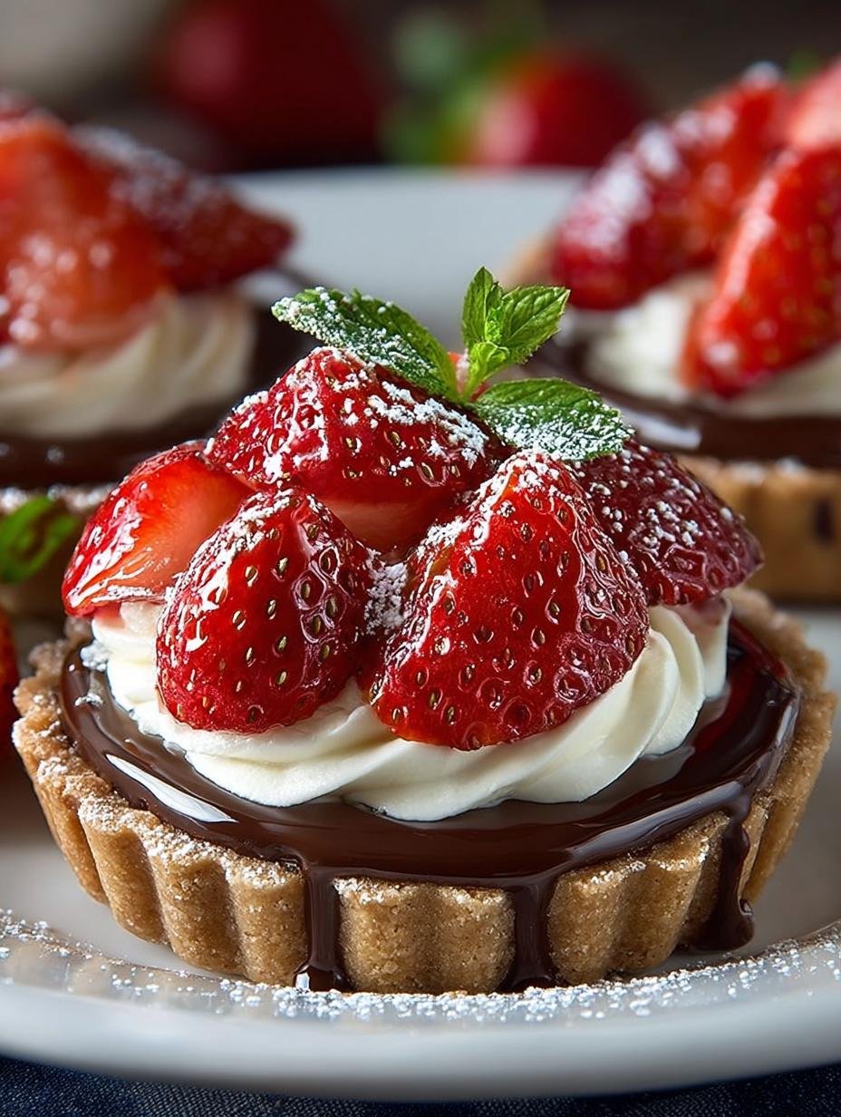Delicious Strawberry Truffle Tarts for Every Occasion - Strawberry Truffle Tarts - main visual representation