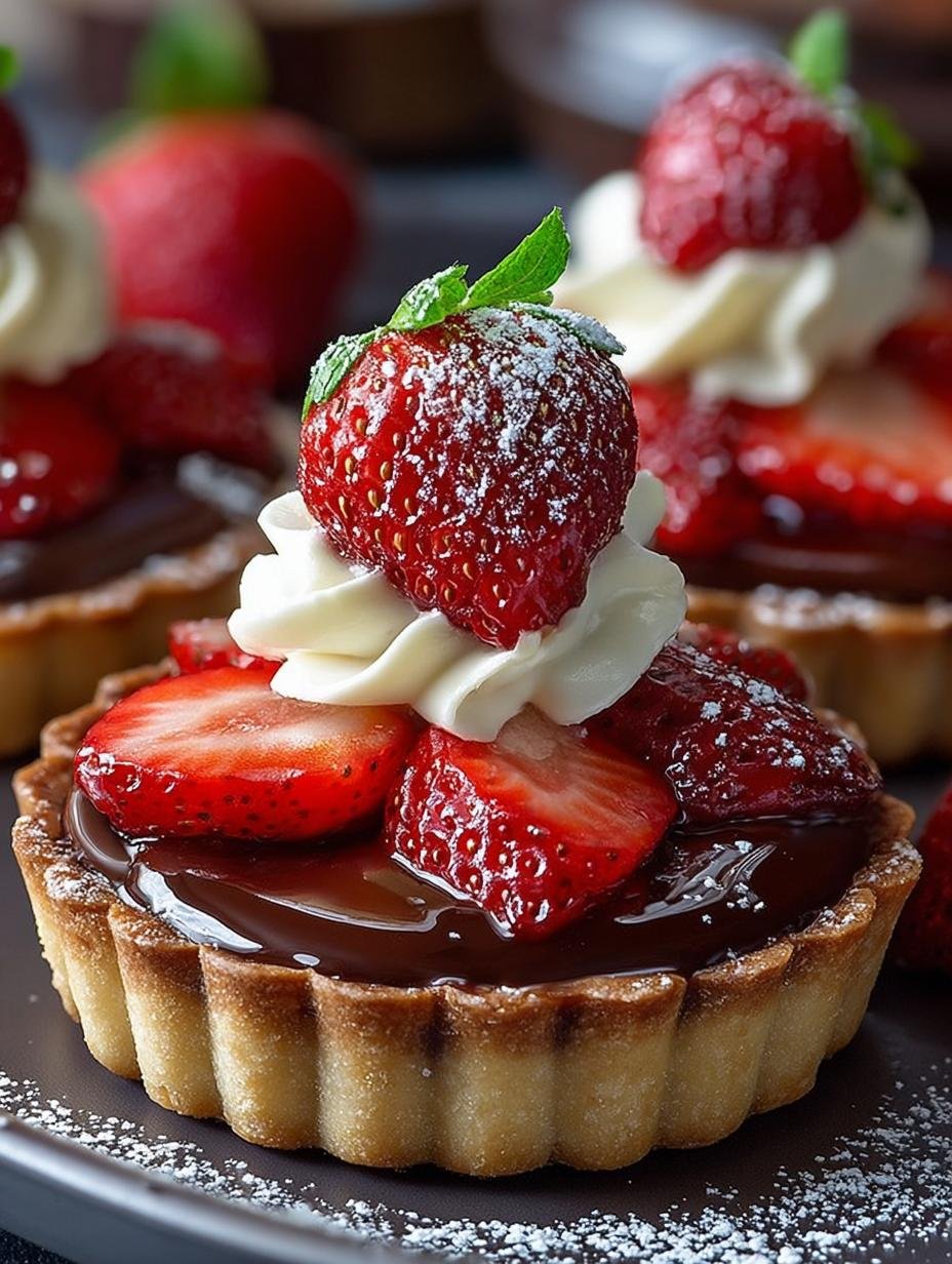 Delicious Strawberry Truffle Tarts for Every Occasion - Strawberry Truffle Tarts - additional detail