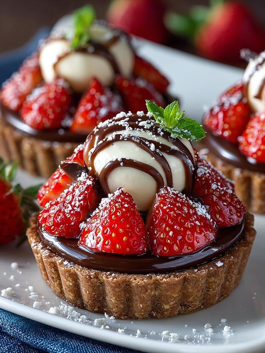 Delicious Strawberry Truffle Tarts for Every Occasion