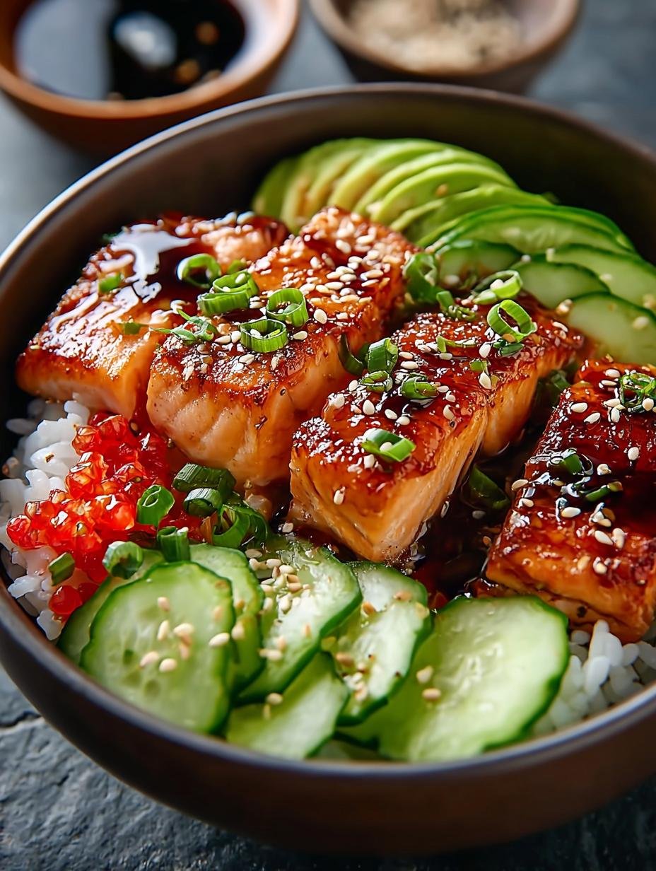 Irresistible Teriyaki Salmon Bowl: A Quick Delight - Teriyaki Salmon Bowl - main visual representation