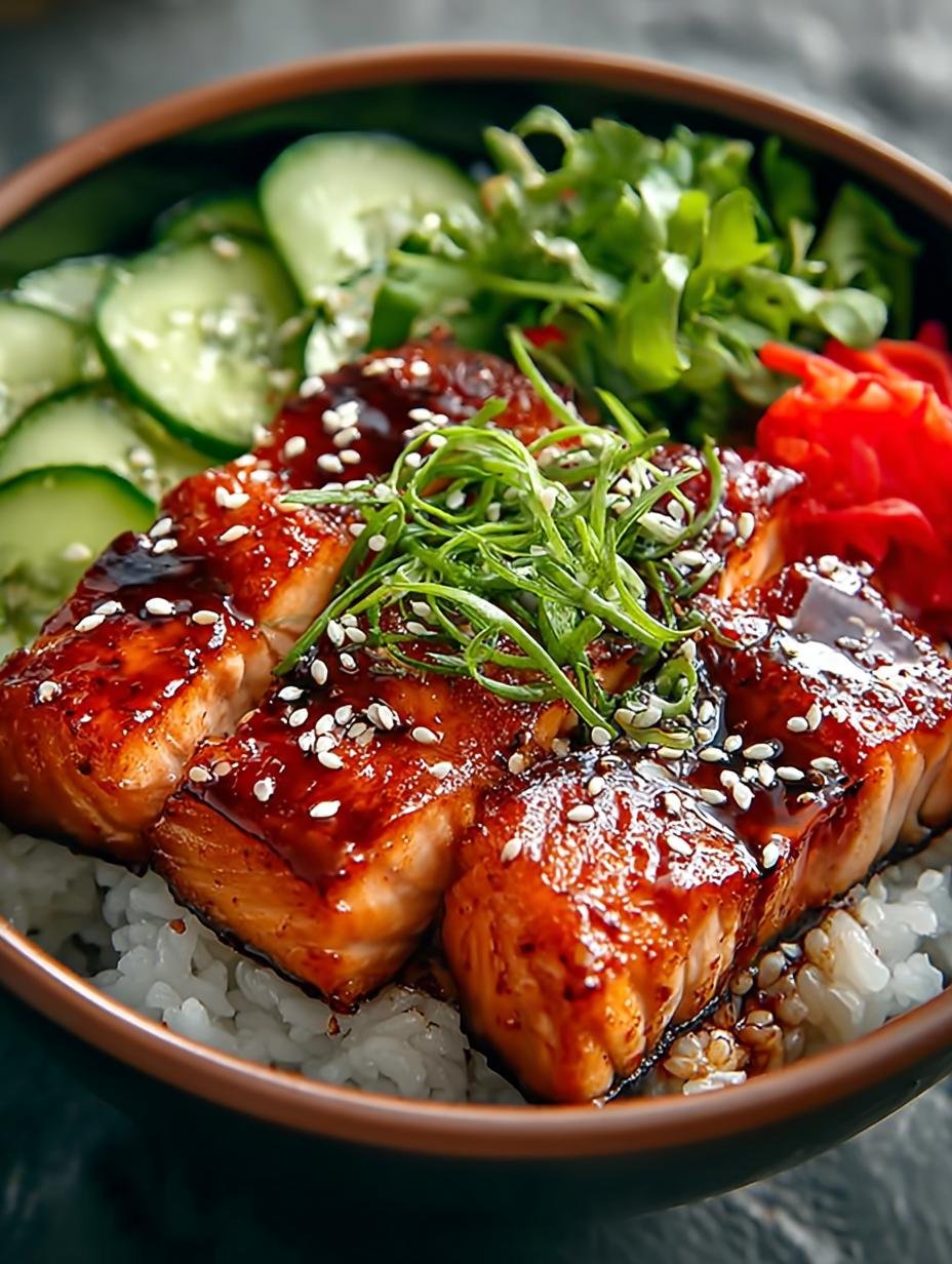 Irresistible Teriyaki Salmon Bowl: A Quick Delight