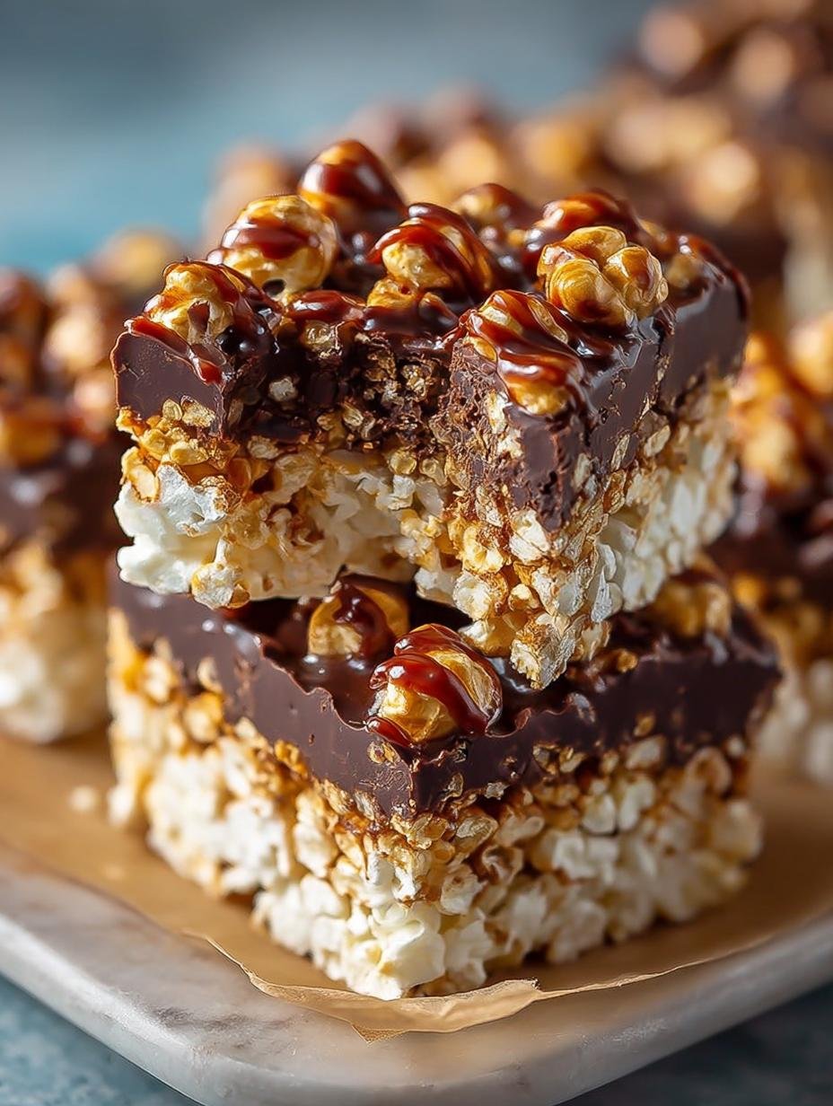Delicious Toffee Crunch Popcorn Bars You Must Try - Toffee Crunch Popcorn Bars - main visual representation
