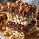 Toffee Crunch Popcorn Bars