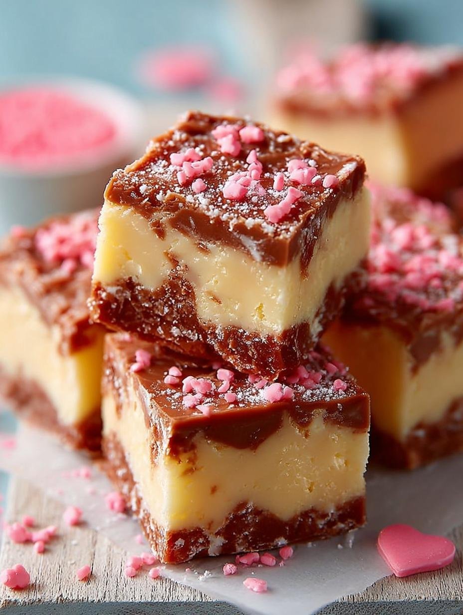 Vanilla Cake Mix Fudge