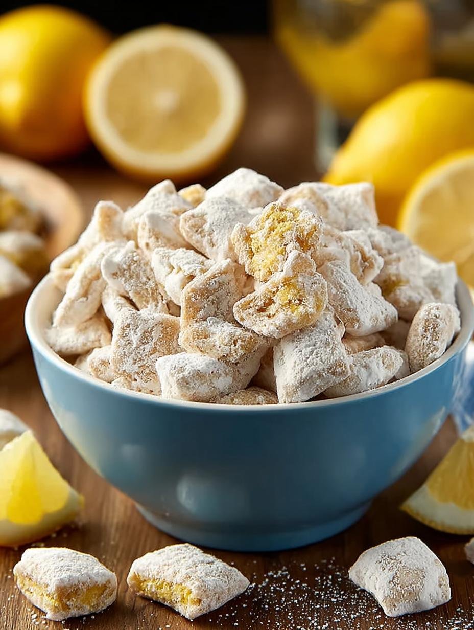 Zesty Lemonade Puppy Chow: 12 Refreshing Treats to Enjoy - Zesty Lemonade Puppy Chow - additional detail